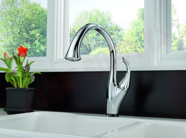 Photo 2 of 9192T-DST : Delta Addison Touch2O Single Handle Pull-Down Kitchen Faucet, Chrome