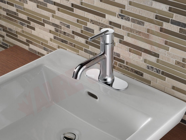 Photo 2 of 559LF-MPU : Delta Trinsic Single Lever Bathroom Faucet, Chrome