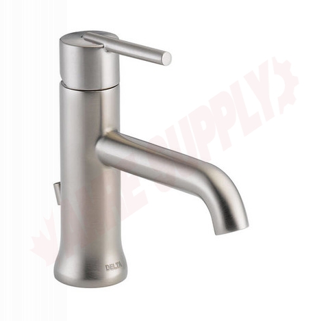 Photo 1 of 559LF-SSMPU : Delta Trinsic Single Lever Bathroom Faucet, Stainless Steel