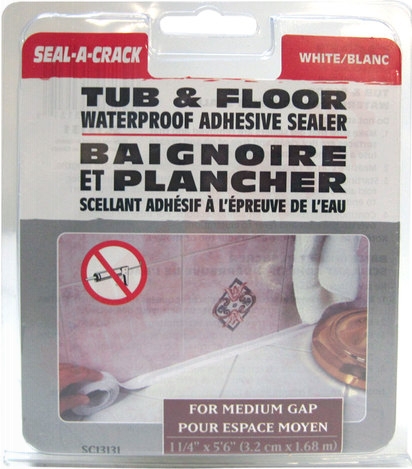 Photo 2 of SC13131 : Seal-A-Crack Tub & Floor, Medium Gap, White