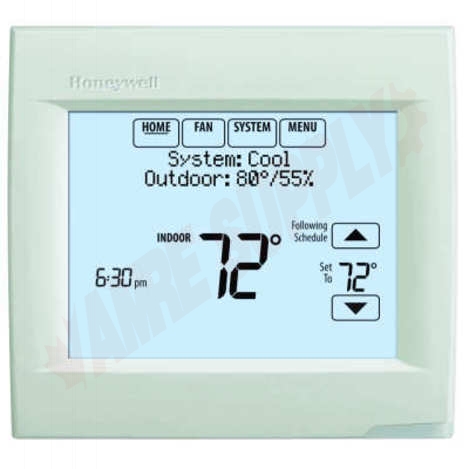 Photo 1 of TH8110R1008 : Honeywell Home VisionPRO 8000 Digital Thermostat with RedLINK, Programmable, Heat/Cool