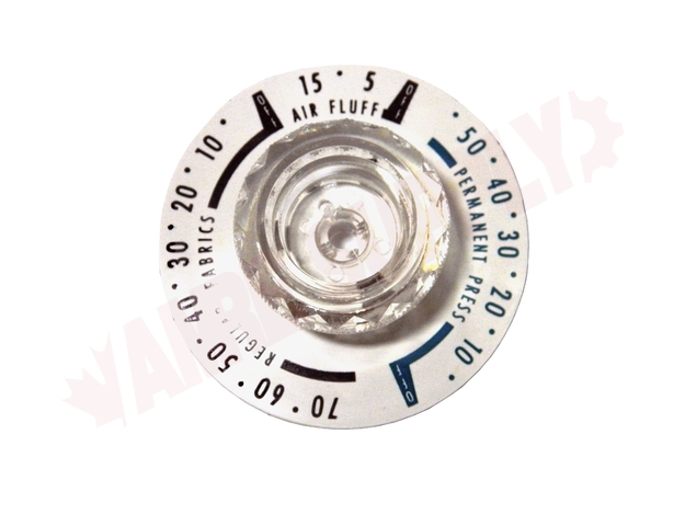 Photo 2 of Y302829 : MAYTAG DRYER TIMER DIAL, WHITE WITH CLEAR