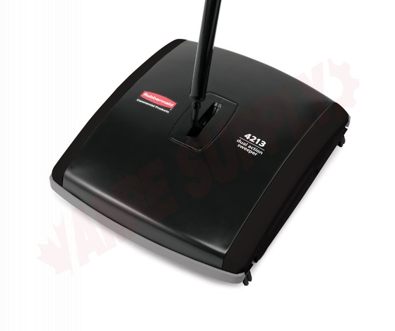 Photo 2 of 421388BLA : Rubbermaid Dual Action Mechanical Sweeper, 7-1/2