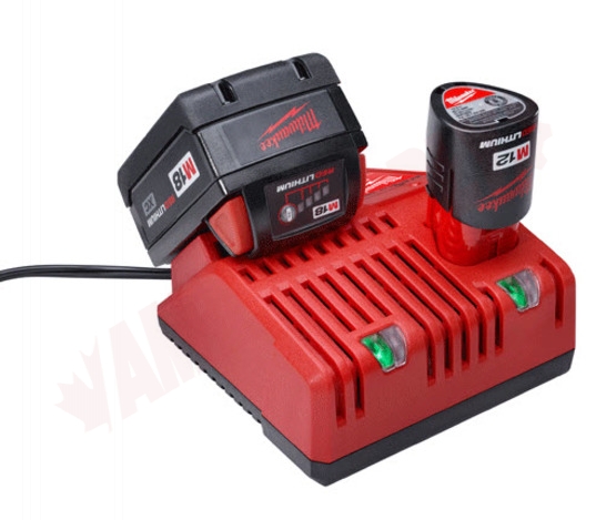 Photo 2 of 48-59-1812 : Milwaukee M18 & M12 Standard Battery Charger