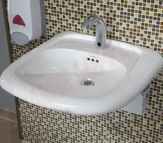 Photo 2 of 0954004EC.020 : American Standard Murro Wall-Mount Bathroom Sink, 4 Centers, White