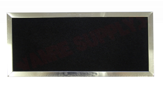Photo 2 of 8205146A : Whirlpool Microwave Range Hood Charcoal Odour Filter, 5-5/16 x 12 x 3/8