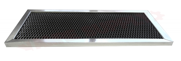 Photo 3 of 8205146A : Whirlpool Microwave Range Hood Charcoal Odour Filter, 5-5/16 x 12 x 3/8