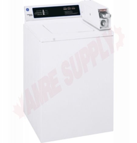Photo 1 of WCCD2050JWC : GE SUPER CAPACITY PLUS COMMERCIAL WASHER, 3.3 CU FEET, BLACK ON WHITE