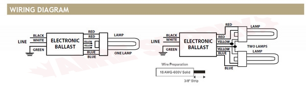Photo 9 of E22642-120-277 : Standard Lighting FlexConnect Electronic Compact Fluorescent Ballast Kit, 120-277V
