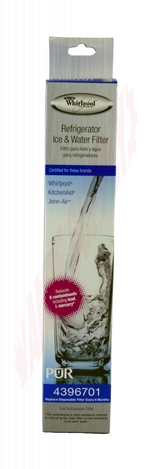Photo 4 of 4396701 : WHIRLPOOL PUR REFRIGERATOR WATER FILTER, 4396701