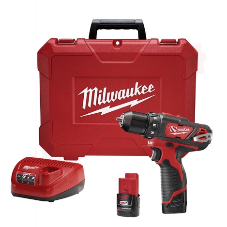 Photo 1 of 2407-22 : Milwaukee M12 3/8 Drill/Driver Kit