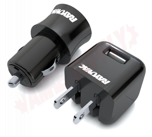 Photo 1 of PSUSB-2A : Rayovac USB Car & Wall Charger Combo