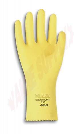 Photo 1 of 298-L : Ansell Quality Latex Gloves, Large, 12/Pack