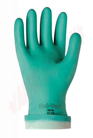 Photo 2 of 37175-L : Ansell Sol-Vex Nitrile Gloves, Large, 12 Pairs/Pack