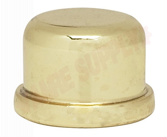 Photo 1 of 80-1181 : Satco 1/2 Lamp Shade Finial, Polished Brass