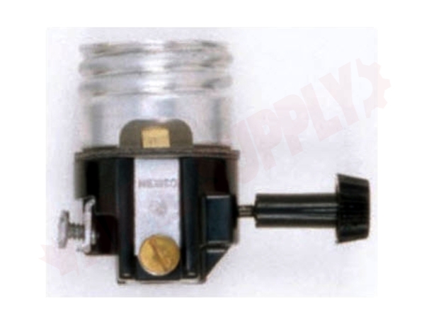Photo 1 of 90-1141 : Satco Medium Turn Knob On/Off Switch Socket