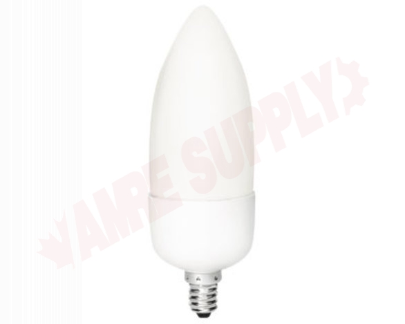 Photo 1 of CCFL8/WH/E12 : 8W Candle Cold Cathode Compact Fluorescent Lamp, White