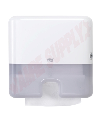 Photo 1 of 552120 : Tork Elevation Mini Xpress Hand Towel Interfold Dispenser, White