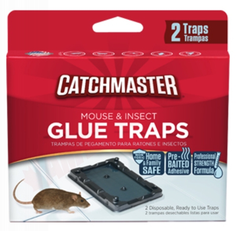 Photo 3 of CM-102 : Catchmaster Mouse & Insect Glue Traps, 2 Pack