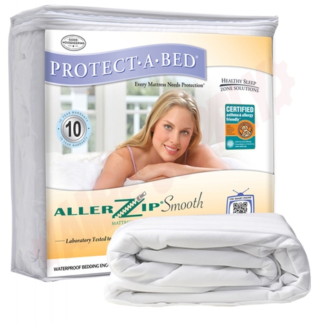 Photo 1 of 330548 : Protect-A-Bed AllerZip Smooth Queen Mattress Encasement, 60 x 80 x 11-1/4