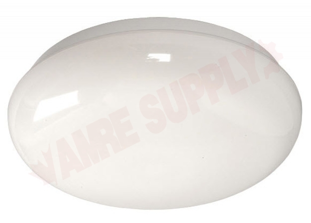 Photo 1 of ES650200-113WH : Galaxy Lighting 11 Flush Mount, White, White Acrylic, 1x13W CFL Included