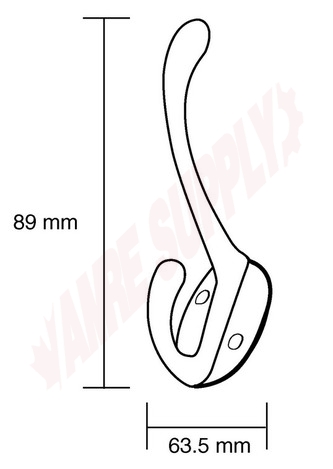 Photo 2 of BP6514184 : Richelieu Utility Hook, Matte Nickel