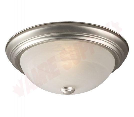 Photo 1 of L635032PT016A1 : Galaxy Lighting 13 Flush Mount, Pewter, Marbled, 16.5W LED Included