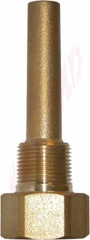 Photo 1 of TIW07 : Winters TIW Industrial 9IT Thermowell, 6-3/4, Brass