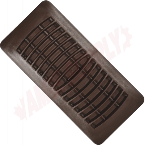 Photo 1 of RG1293 : Imperial Louvered Floor Register, 4 x 10, Brown 