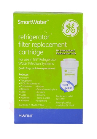 Photo 11 of FXRC : GE FXRC Smartwater Refrigerator Water Filter With Adapter, FXRC/MWF    