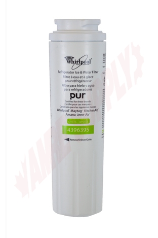Photo 1 of 4396395 : WHIRLPOOL/MAYTAG PUR REFRIGERATOR WATER FILTER, 4396395