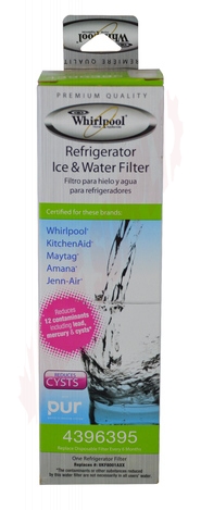 Photo 6 of 4396395 : WHIRLPOOL/MAYTAG PUR REFRIGERATOR WATER FILTER, 4396395