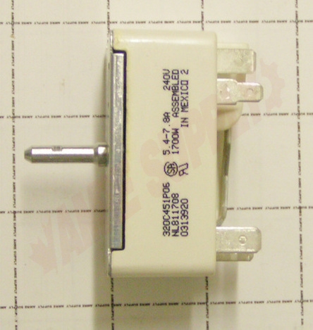 Photo 1 of WG02F05765 : GE WG02F05765 Range Surface Element Switch