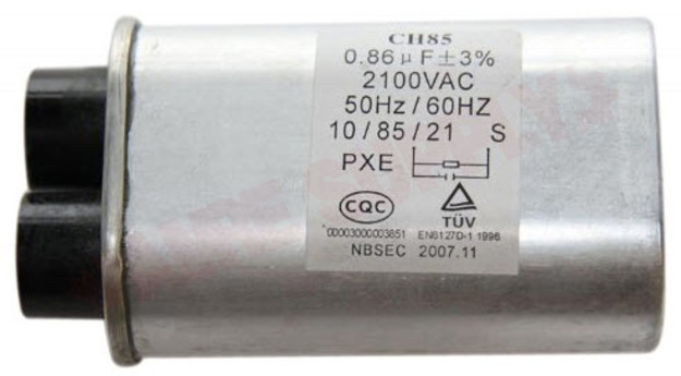 Photo 1 of WG02F05943 : GE Microwave High Voltage Capacitor