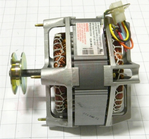Photo 10 of WG04F03621 : GE WG04F03621 Top Load Washer Drive Motor With Pulley, 1/2HP, 1 Speed