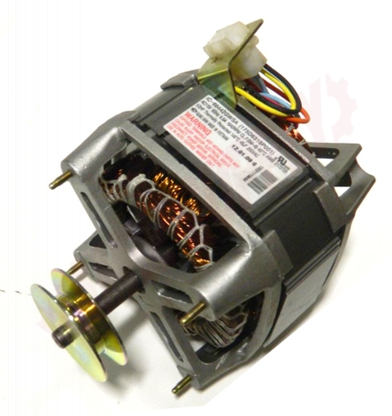Photo 9 of WG04F03621 : GE WG04F03621 Top Load Washer Drive Motor With Pulley, 1/2HP, 1 Speed