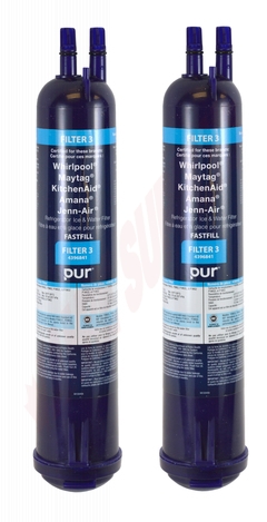 Photo 1 of 4396841P : WHIRLPOOL PUR FAST-FILL REFRIGERATOR WATER FILTERS, 4396841P FILTER3, 2 PER PACK