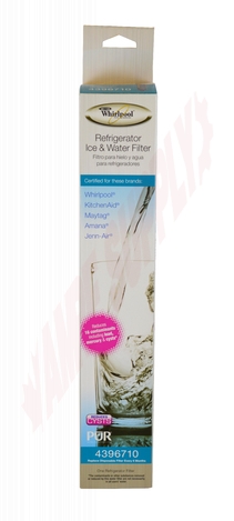 Photo 5 of 4396710 : WHIRLPOOL PUR REFRIGERATOR WATER FILTER, 4396710