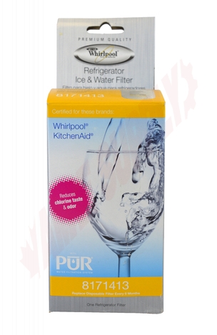 Photo 5 of 8171413 : WHIRLPOOL/KITCHENAID PUR REFRIGERATOR WATER FILTER, 8171413 FILTER8