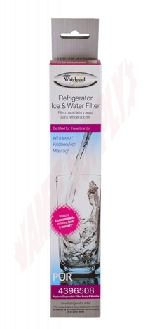 Photo 5 of 4396508 : WHIRLPOOL PUR REFRIGERATOR WATER FILTER, 4396508 
