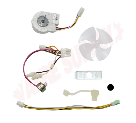 Photo 1 of 8201589 : Whirlpool Refrigerator Evaporator Fan Motor Kit