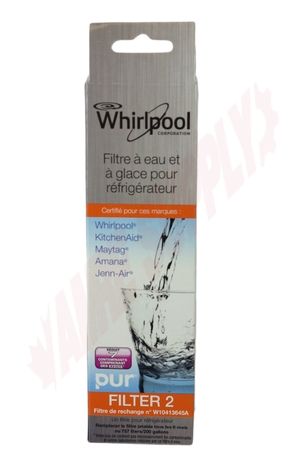 Photo 9 of W10413645A : WHIRLPOOL PUR REFRIGERATOR WATER FILTER, W10413645A FILTER2