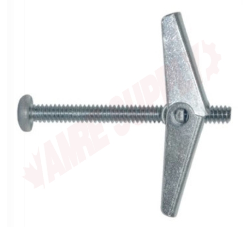 Photo 2 of STZ183VMK : Reliable Fasteners Drywall, Tile & Plaster Spring Toggle Bolt, 1/8 x 3, 4/Pack