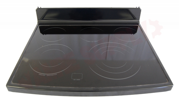 Photo 2 of WS01L01943 : GE WS01L01943 Range Main Cooktop Glass Assembly, Black     